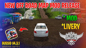 How To Add Off Road Map Tamil | Bus Simulator Indonesia | Off Road Map Mod In Bussid #new #offroad