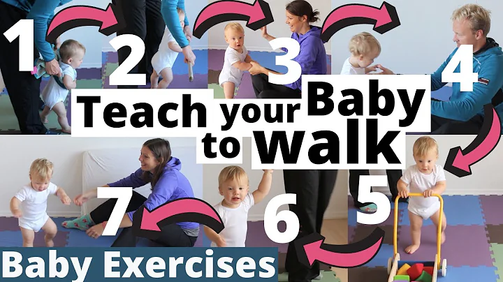 How to teach your baby to walk in 7 steps ★ 9-12 months ★ Baby Exercises, Activities & Development - DayDayNews