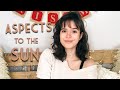 Aspects to the Sun (From Generational Planets)