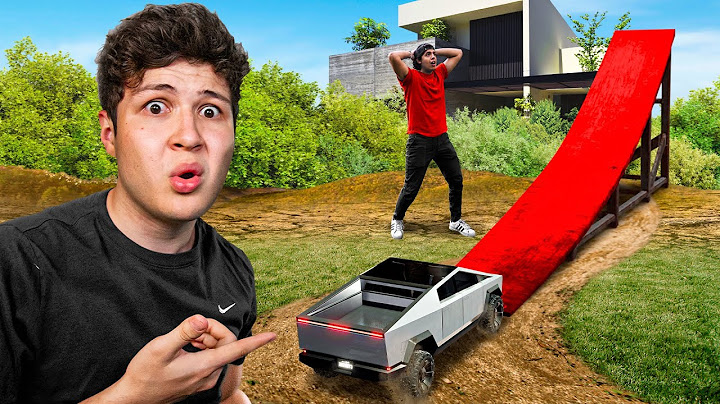 Probé Coches RC Vs Una Rampa Gigante