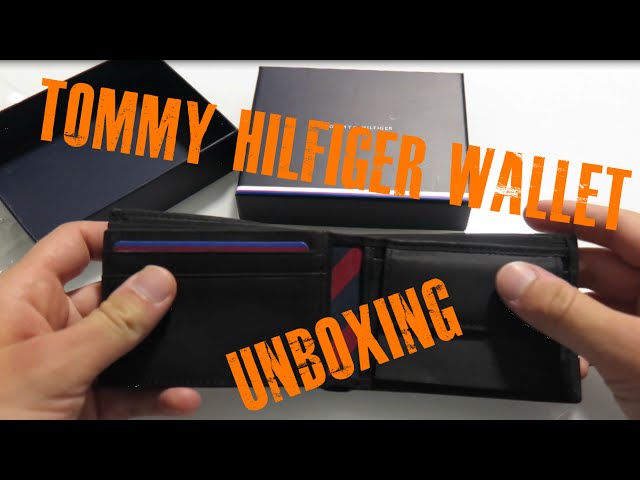 Best Tommy Hilfiger Wallet for Men Unboxing - JOHNSON MINI CC FLAP COIN  POCKET - YouTube