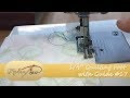 1/4" Quilting Foot with Guide  (#17) Tutorial for Madamsew's Ultimate Presser Foot Set