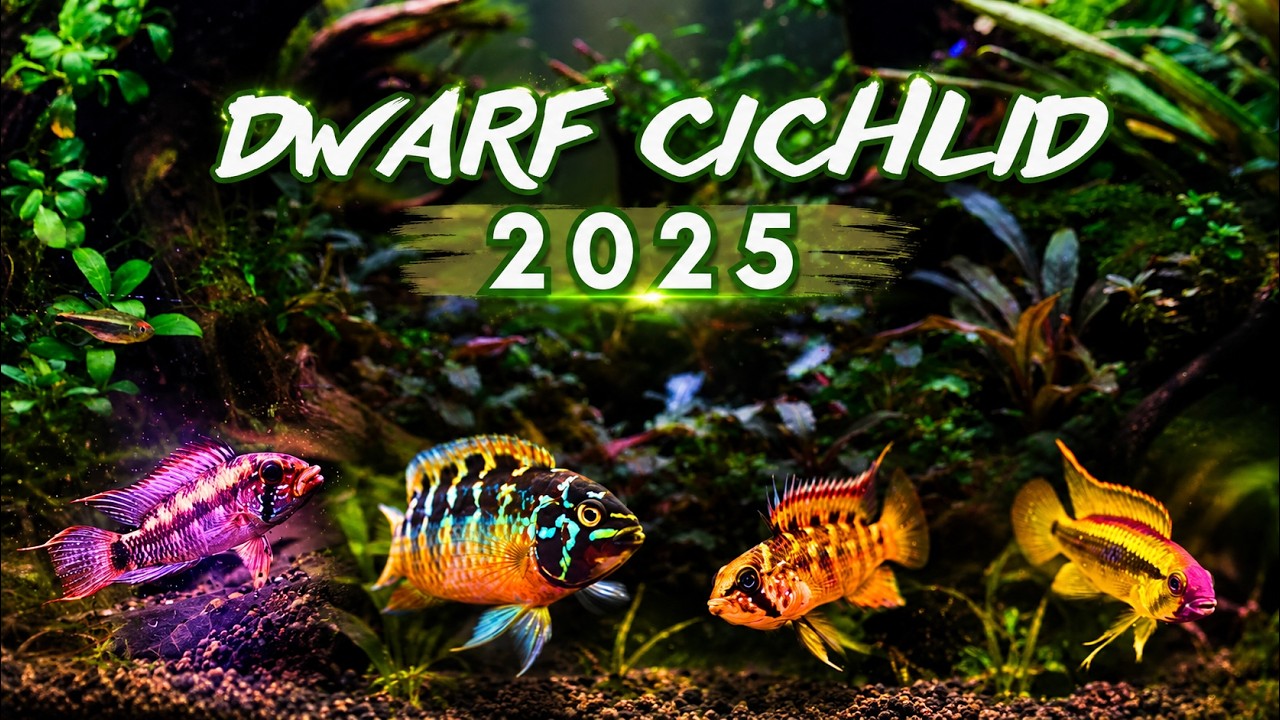 DWARF CICHLID COLLECTION 2025 - YouTube