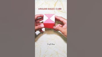 How To Make Origami Magic Cube - Quick Tutorial