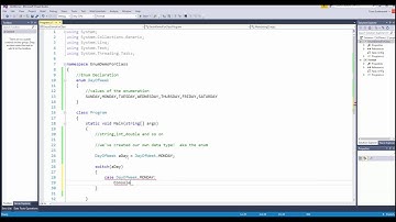 C# - Simple Enumeration Example