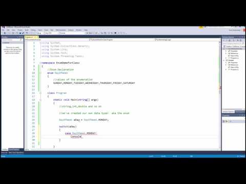 C# - Simple Enumeration Example