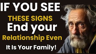 Nine SIGNS That You SHOULD END EVERY CONTACT even it is your family or a friend!Wisdom life