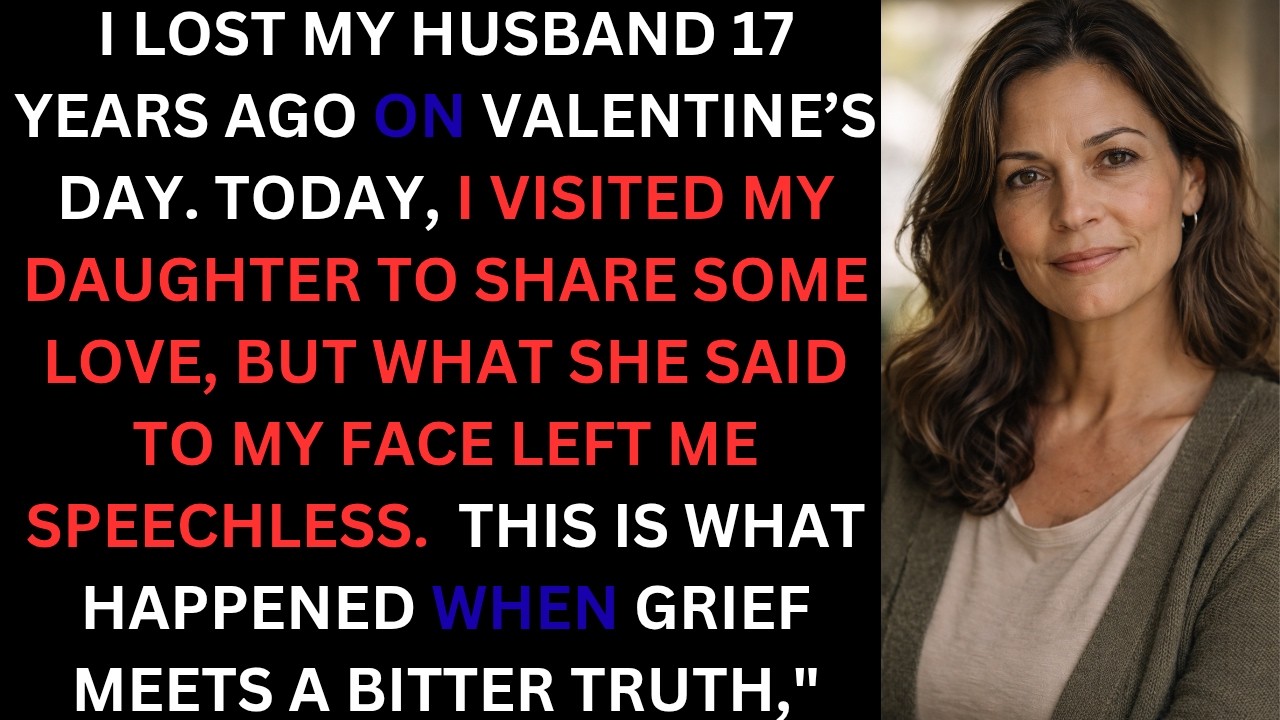 I Lost My Husband on Valentine’s Day17 Years Later My Daughter Said One Sentence That Broke Me Again