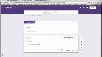 Branch Logic in the New Google Forms