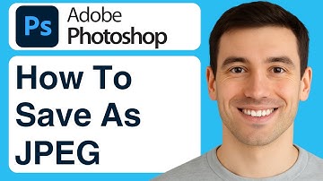 How To SAVE As JPEG In Photoshop - 2025 (Tutorial)
