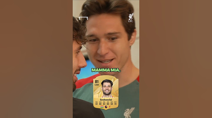 CHIESA & SZOBOSZLAI react to FC 25 cards 🤣 #shorts #football #soccer