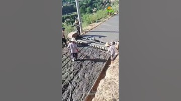 Process of leveling Concrete Pavement Uniaxial