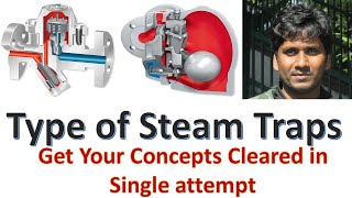 Steam Trap Types and its classification || Thermodynamic || Thermostatic  || Float || Bucket Type