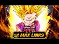 HE&#39;S AMAZING!!! LEVEL 10 LINKS 100% EZA WT TEQ SSJ2 GOHAN! (DBZ: Dokkan Battle)