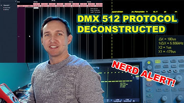 DMX 512 Protocol deconstructed and analyzed
