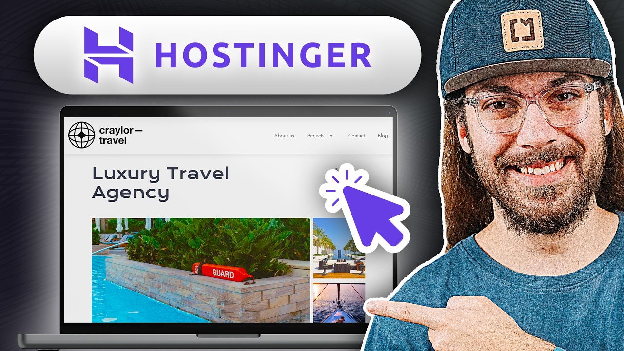 Build a Website Fast: Hostinger AI Builder - YouTube