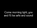 Taylor Swift Ft. The Civil Wars - Safe and Sound ( Lyrics )