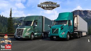 American Truck Simulator - ATS Volvo VNL 2025 + Volvo VNR Elektro release