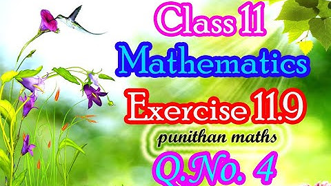 Ex 11.9-4 Class 11 Mathematics