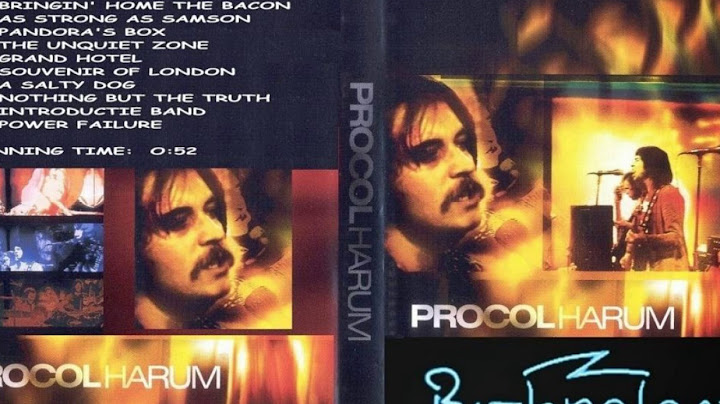 A Whiter Shade of Pale Extended version - Extended performance video thumbnail