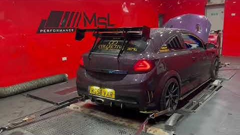 Flaming Astra VXR Full dyno Video