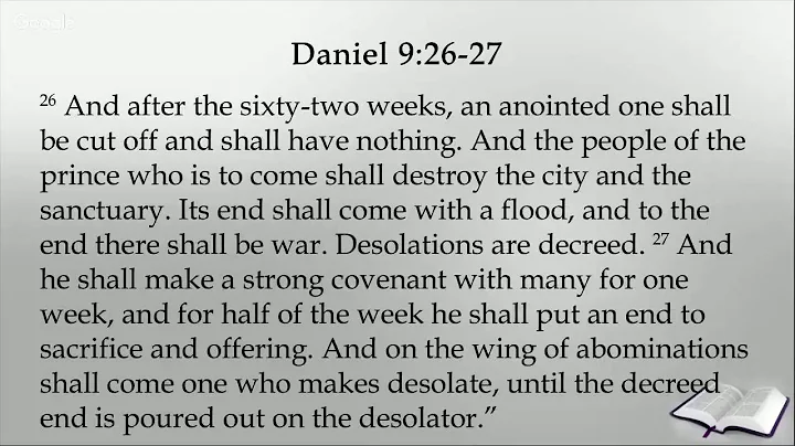 What is meant by 42 weeks in Revelation?