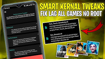 Smart Kernal Tweaks No Root | Lag Fix All Games and Boost Performance