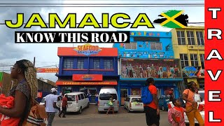 Driving in Jamaica , Santa Cruz Town Saint Elizabeth to Mandeville Town Manchester 2022