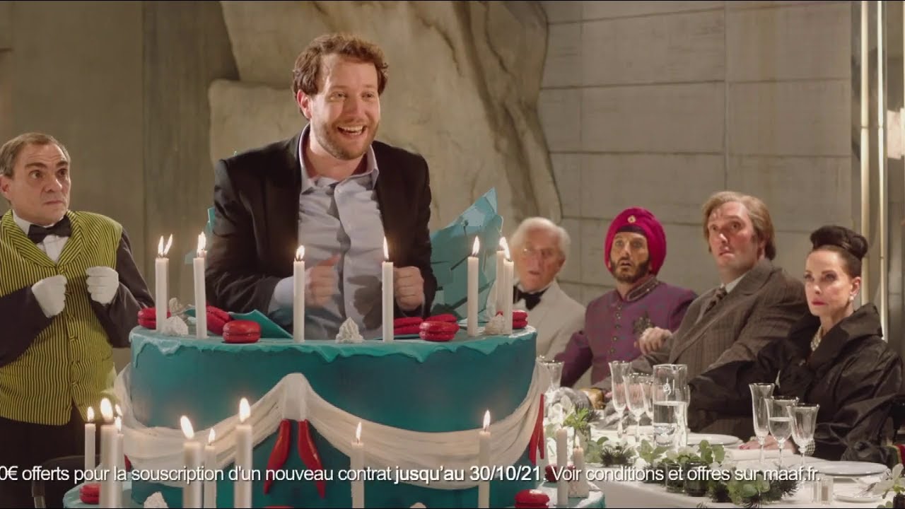 Musique pub MAAF – le gâteau "Joyeux MAAFiversaire 70 ans" 2021