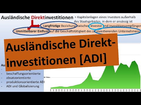 Video: Welche Vor- und Nachteile haben ausländische Direktinvestitionen?