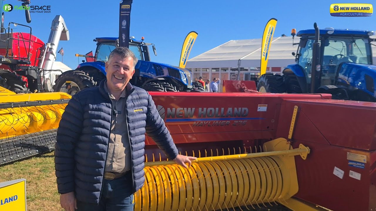 New Holland hooitoerusting hier by Nampo Kaap 2023