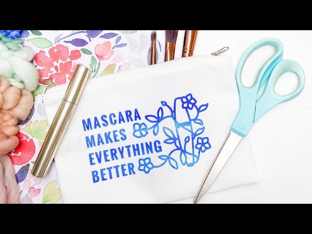 Cricut Tutorial: How to use Cricut's Infusible Ink Transfer Sheets to make  your own Makeup Bags! 