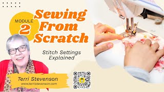 Sewing Machine Stitch Settings Explained | Length, Width & Tension