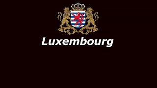 Luxembourg Adolphe bridge, Echternach 4K