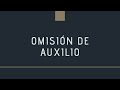 Omisión de auxilio