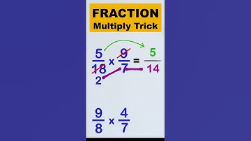 Fraction Short Trick | Multiply 2 fractions | #shorts #fraction #fractions #maths