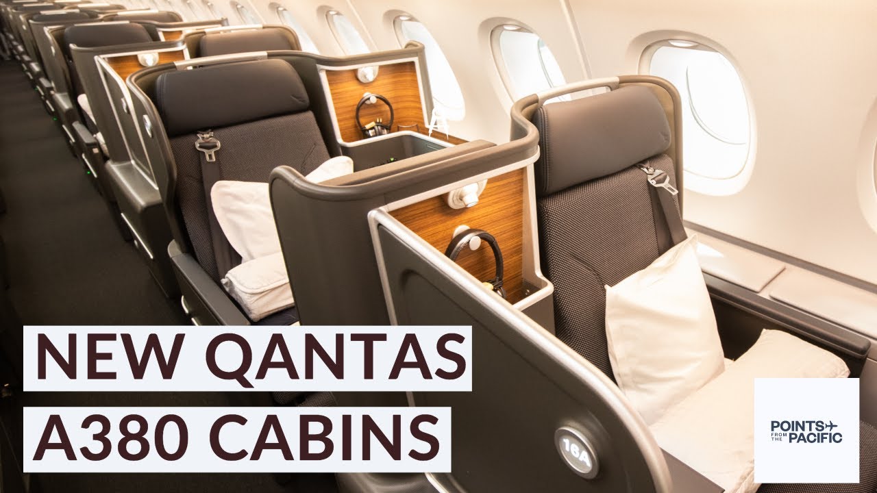 Onboard Tour Of Qantas New A380 Cabins