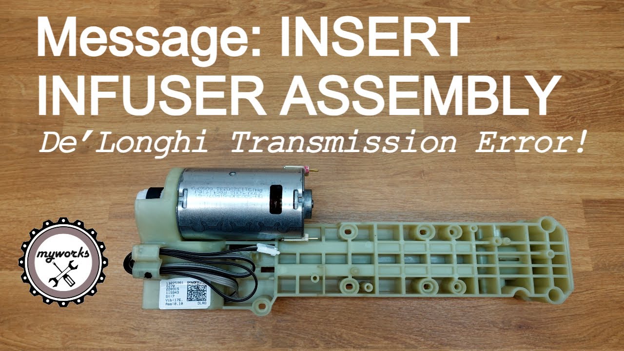 DeLonghi "Transmission" Error How to Fix It YouTube