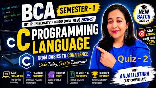 Quiz in C Programming | BCA Semester -1 screenshot 3