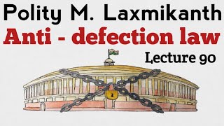 Anti - defection law | Indian Polity Lecture 90