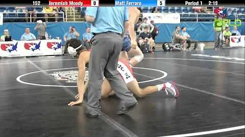 Cadet 152 - Jeremiah Moody (Wisconsin) vs. Matt Fe...