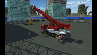 Mobile Crane Simulator | Android Gameplay | Best Cranes - Crane Simulaor Game screenshot 4