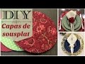 DIY | Como fazer capa dupla face para sousplat