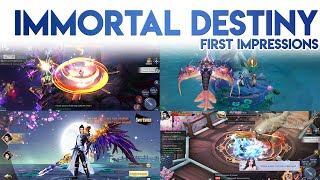 Immortal Destiny First Impressions [20 First Minutes Gameplay] screenshot 4