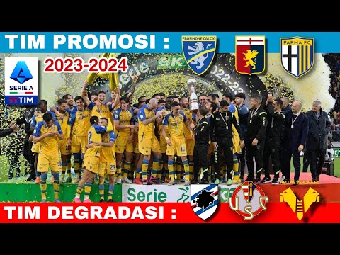 Tim Promosi Liga Italia 2023-2024 &amp; Tim Degradasi Liga Italia 2023-2024