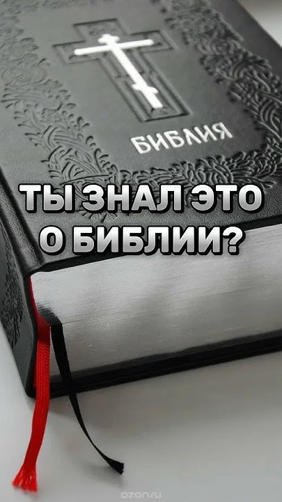 ⁉️5 ФАКТОВ О БИБЛИИ #библия - YouTube