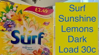 Surf Sunshine Lemons, Dark Load 30C, Lg 12Kg, Fh495