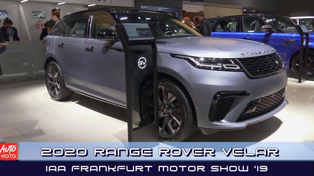 2020 Range Rover Velar Sv Autobiography Edition Exterior And Interior Iaa Frankfurt 2019