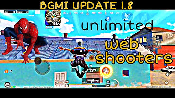 😳Spider Man Wab Shootter All Location BGMI || Web Shooter All Location Spider Man Mode (BGMI) 1.8