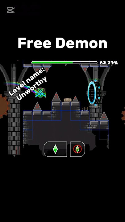 Geometry dash free Demon. #gd #geometrydash #free
